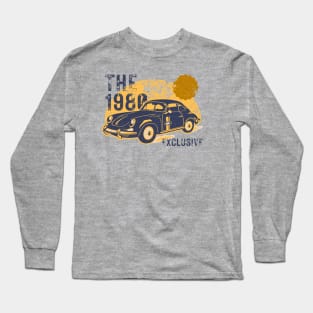 Retro 80s Vintage Car Long Sleeve T-Shirt